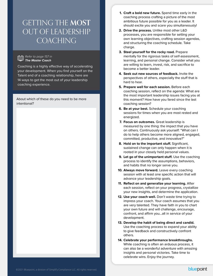 Three Hallmarks of Powerful Coaching Conversations by HCI - Flipsnack