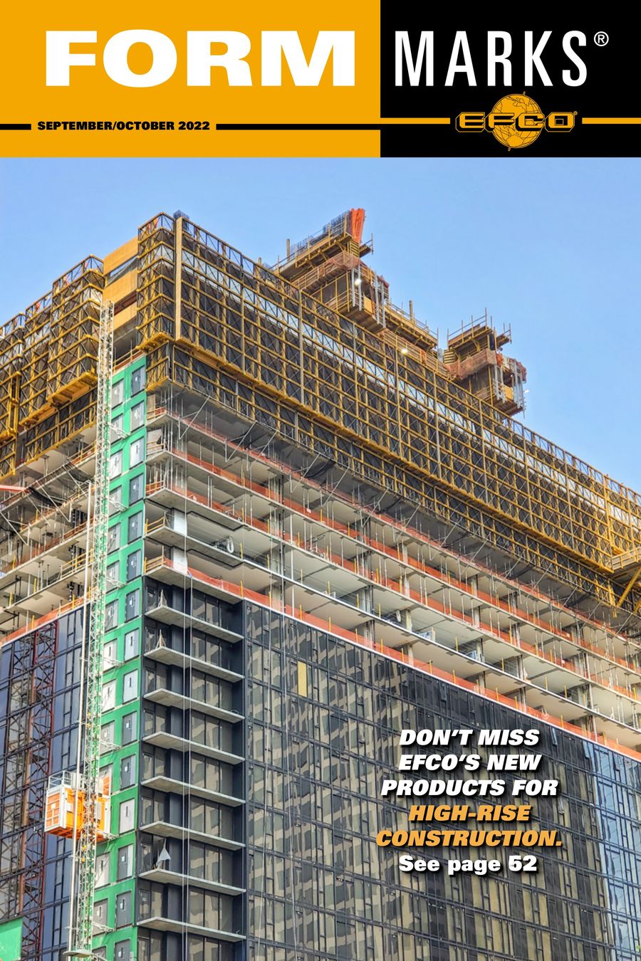 SEPTEMBER/OCTOBER 2022 FORM MARKS Magazine by EFCO FORMS - Flipsnack