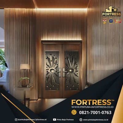 TERBARU..!! WA 0821 7001 0763 (FORTRESS) Pintu Baja Minimalis Di