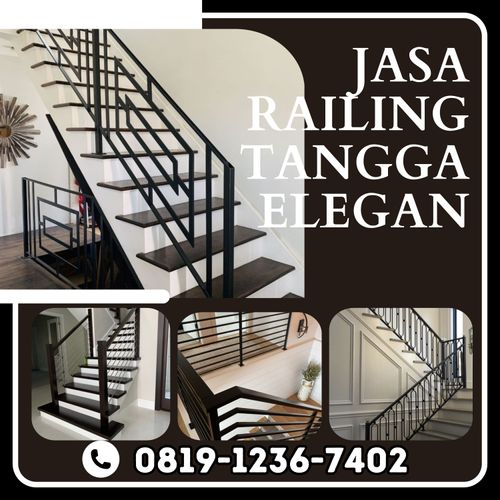 Call 0819-1236-7402 Railing Tangga Elegan di Tembarak Temanggung