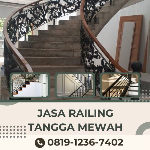 Call 0819-1236-7402, Railing Tangga Mewah di Tembarak Temanggung