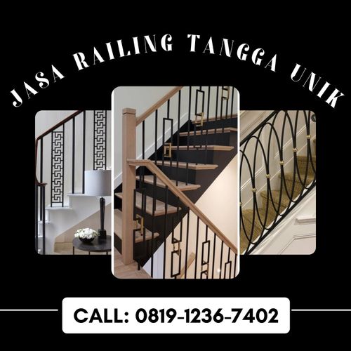 Call 0819-1236-7402, Railing Tangga Unik di Tembarak, Temanggung
