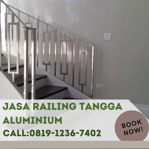 Call 0819-1236-7402, Railing Tangga Aluminium di Tembarak