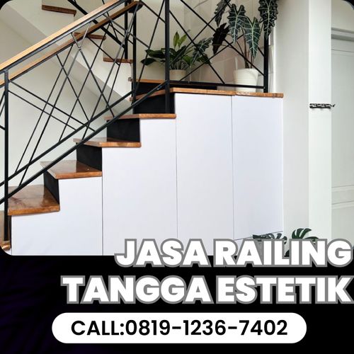 Call 0819-1236-7402, Railing Tangga Estetik di Tembarak