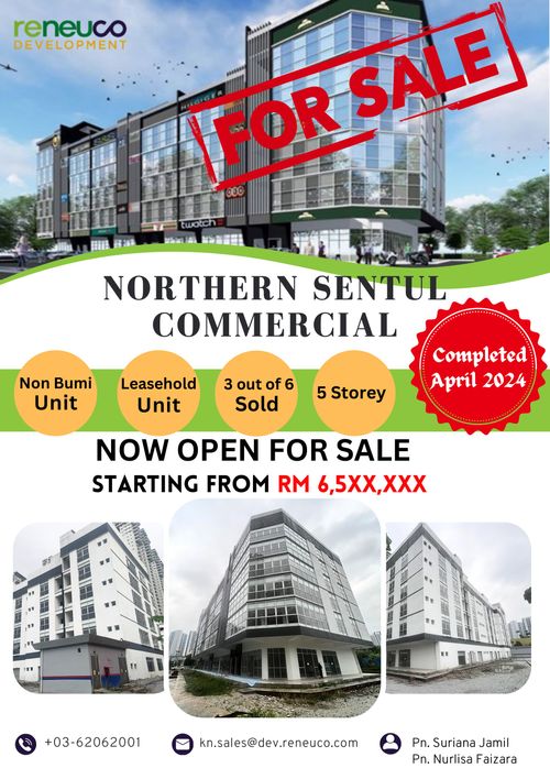 Northern Sentul Commercial Flyer