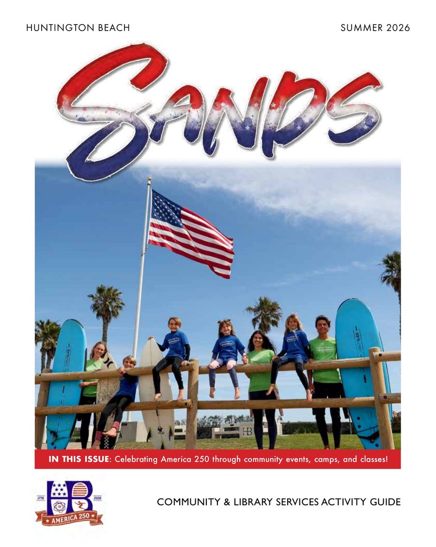 Summer 2026 SANDS Activity Guide by City of Huntington Beach... - Flipsnack