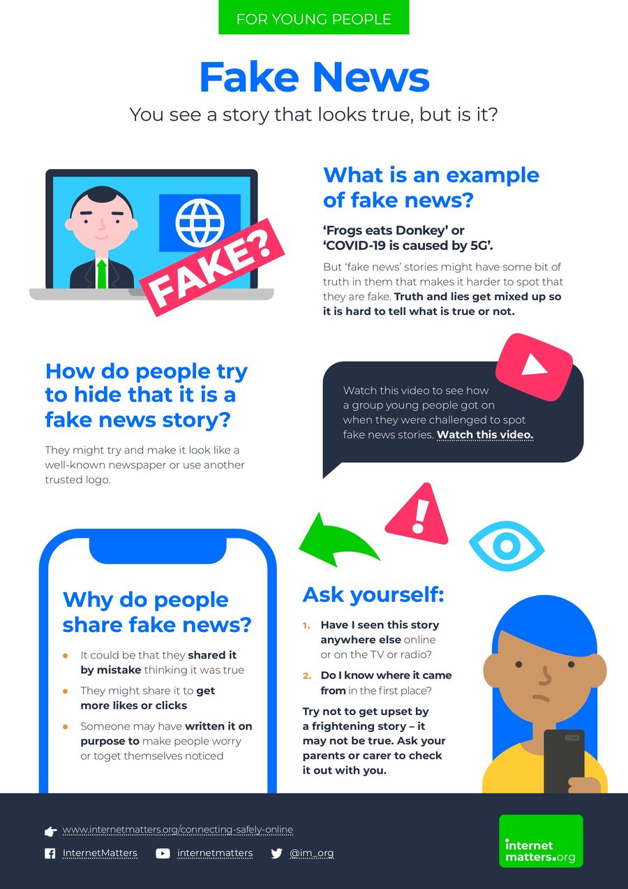 Guide for young people: Navigating fake news