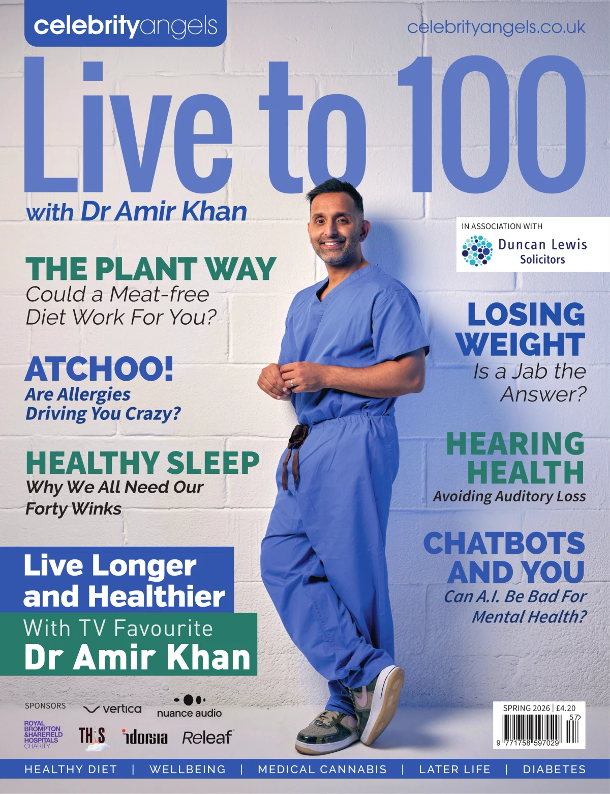 Live To 100 with Dr Amir Khan: Spring 2026 by Contract Publishing ...