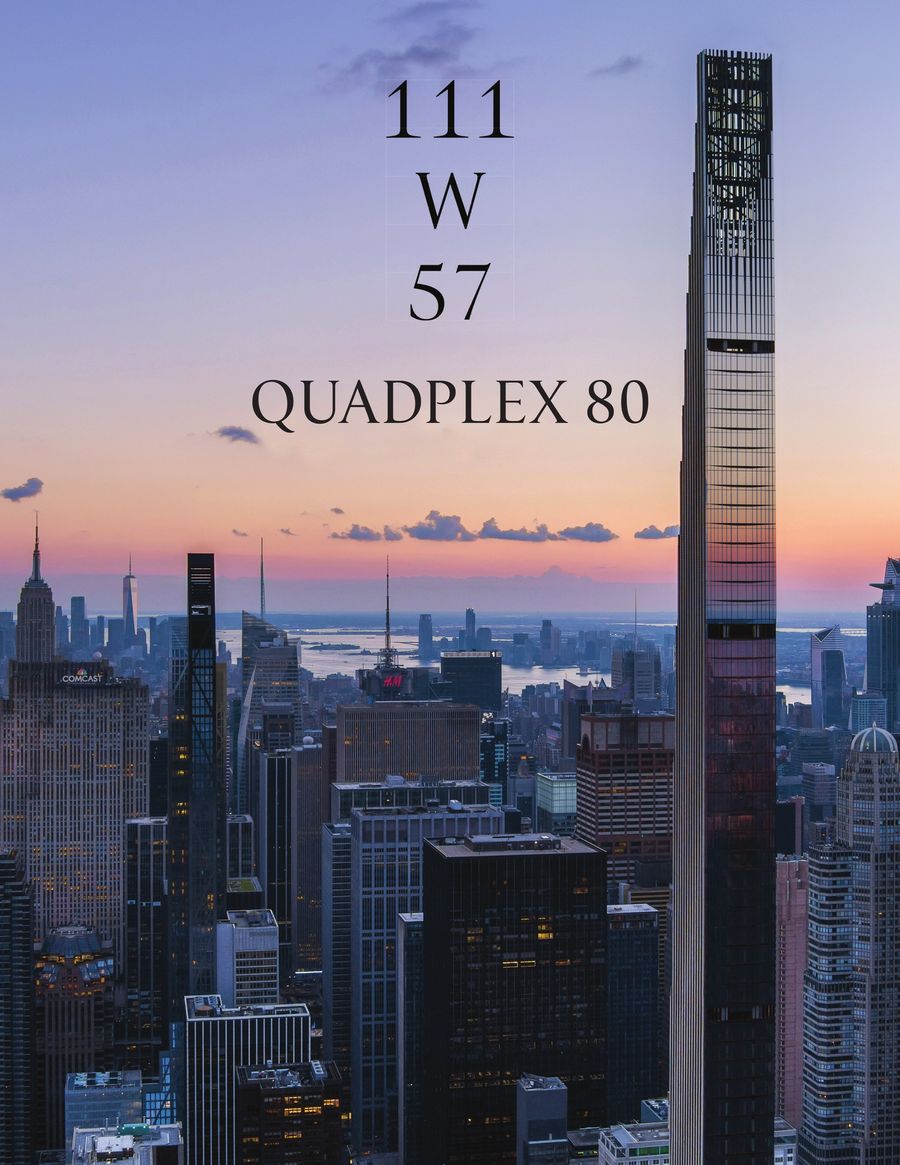 111 West 57th Street, Quadplex 80 by Sotheby's...