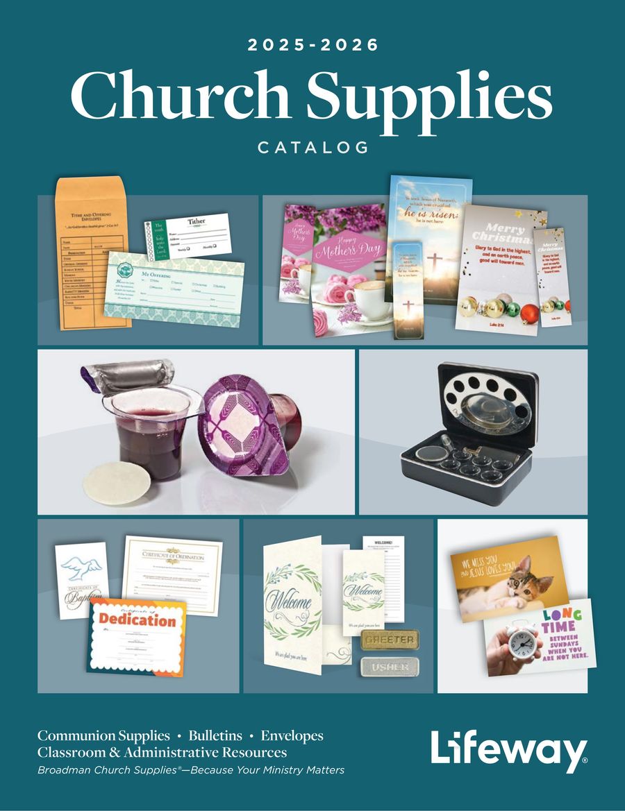 Church Supplies Catalog 2025 - 2026 by Lifeway - Flipsnack