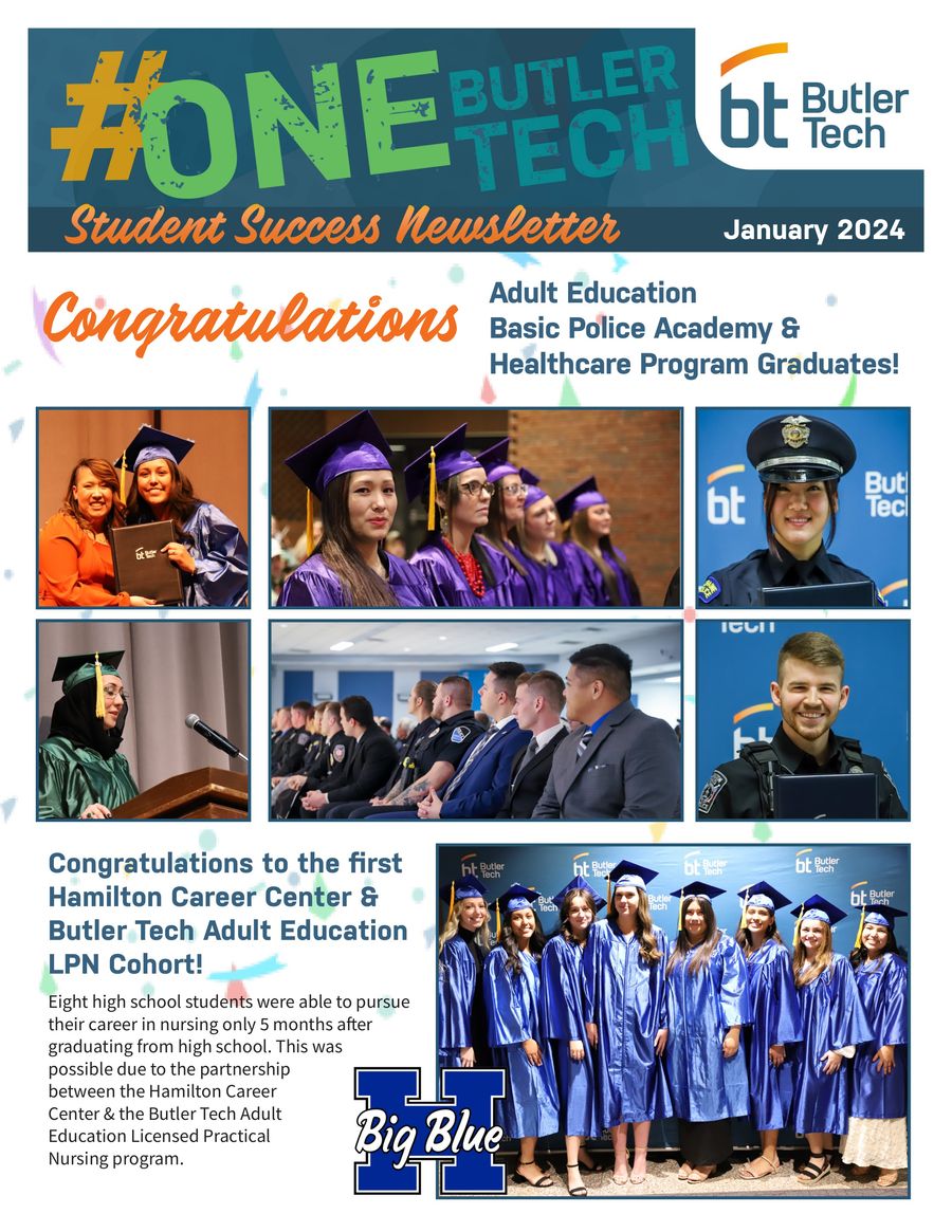 Butler Tech Student Success Newsletter - January 2024 by Butler Tech ...