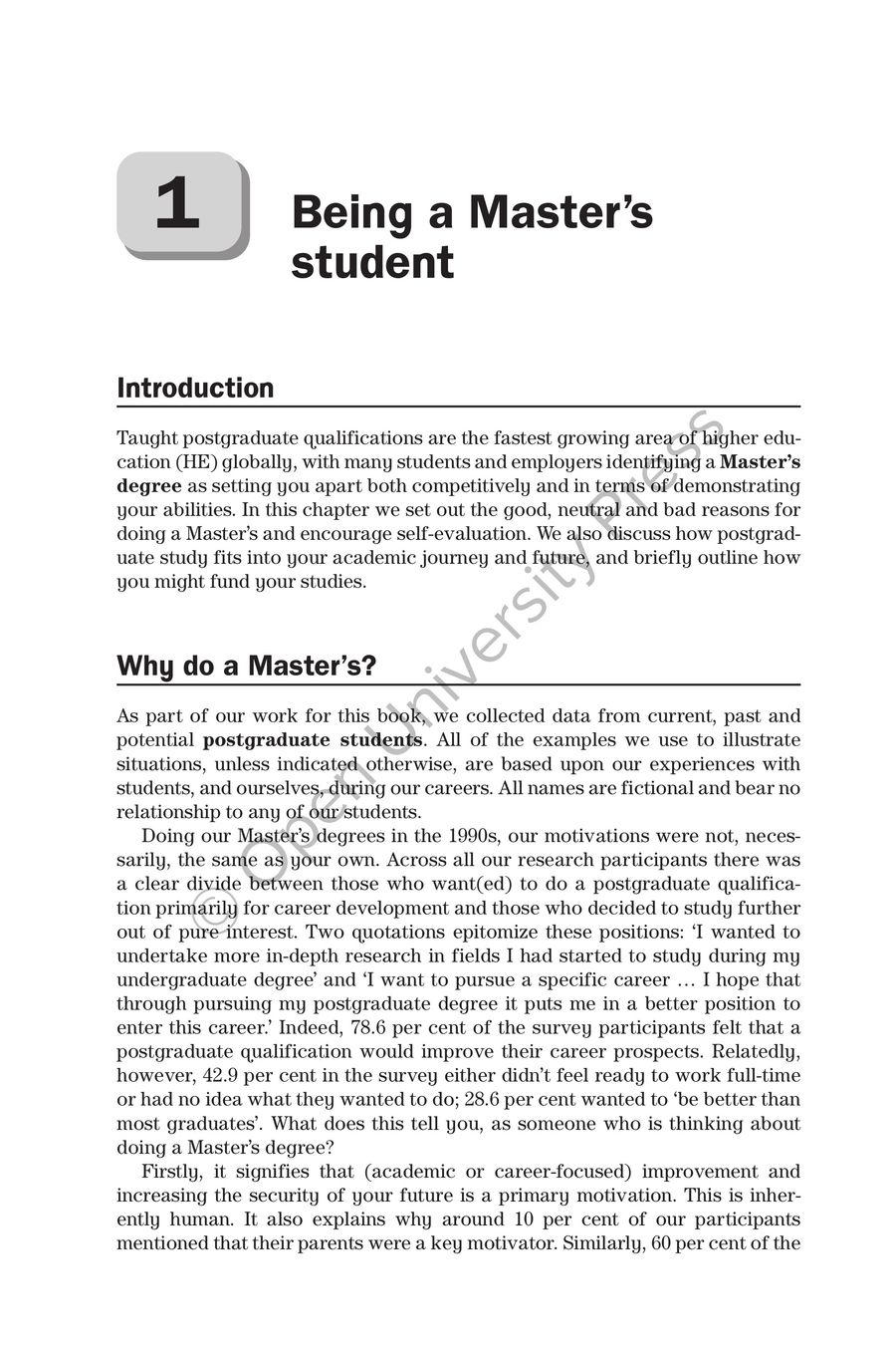 How to Get a Master's Degree | Sample Chapter 1 | 9780335252404 by ...