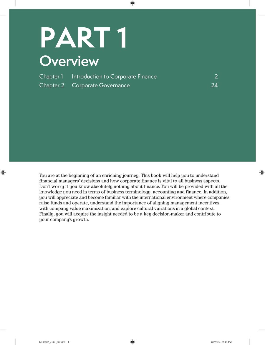 Hillier Sample Chapter 1 by McGraw Hill International