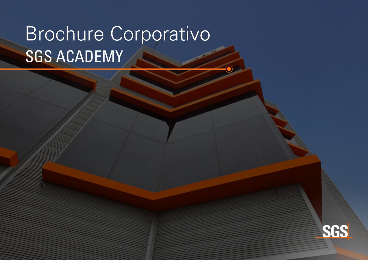 Brochure SGS Academy by SGS Perú