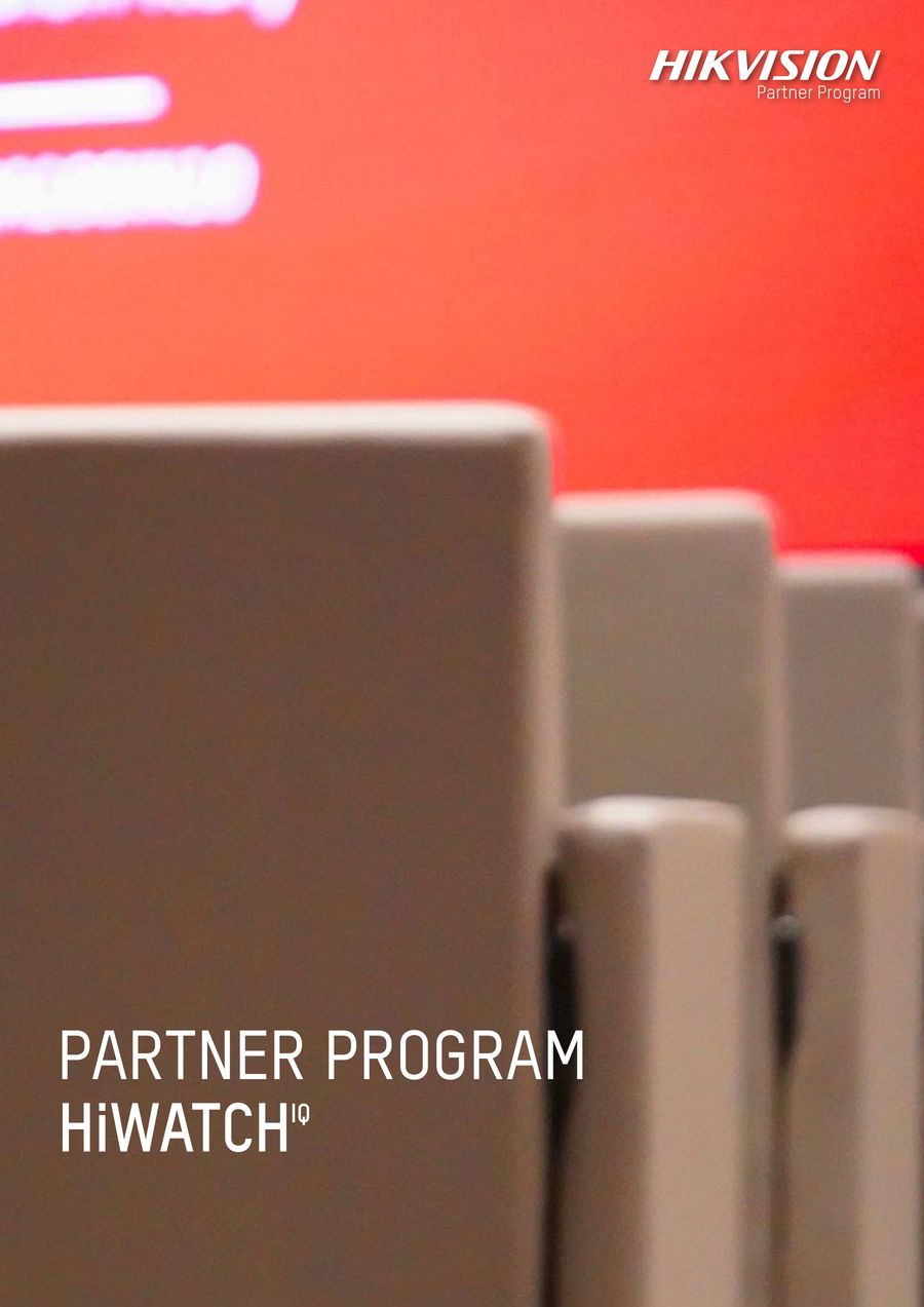HIKVISION - Partner Program HiWATCH 2026 by Hikvision Italy - Flipsnack