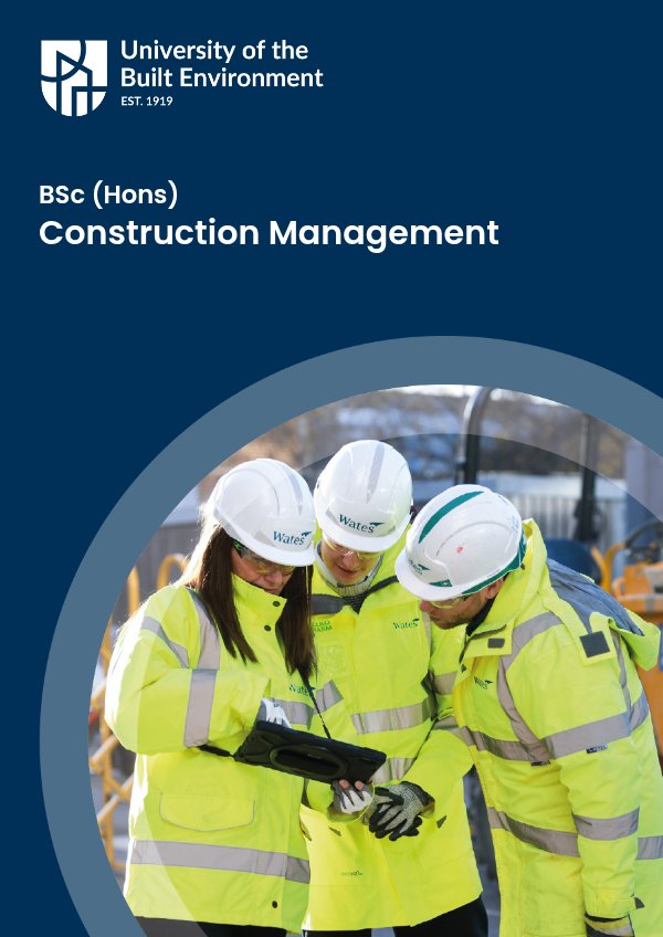 BSc (Hons) Construction Management by... - Flipsnack