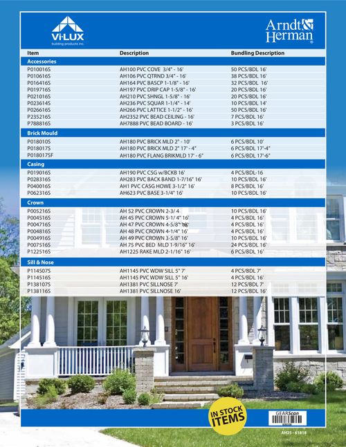 VILUX PVC MOULDING 2023 
