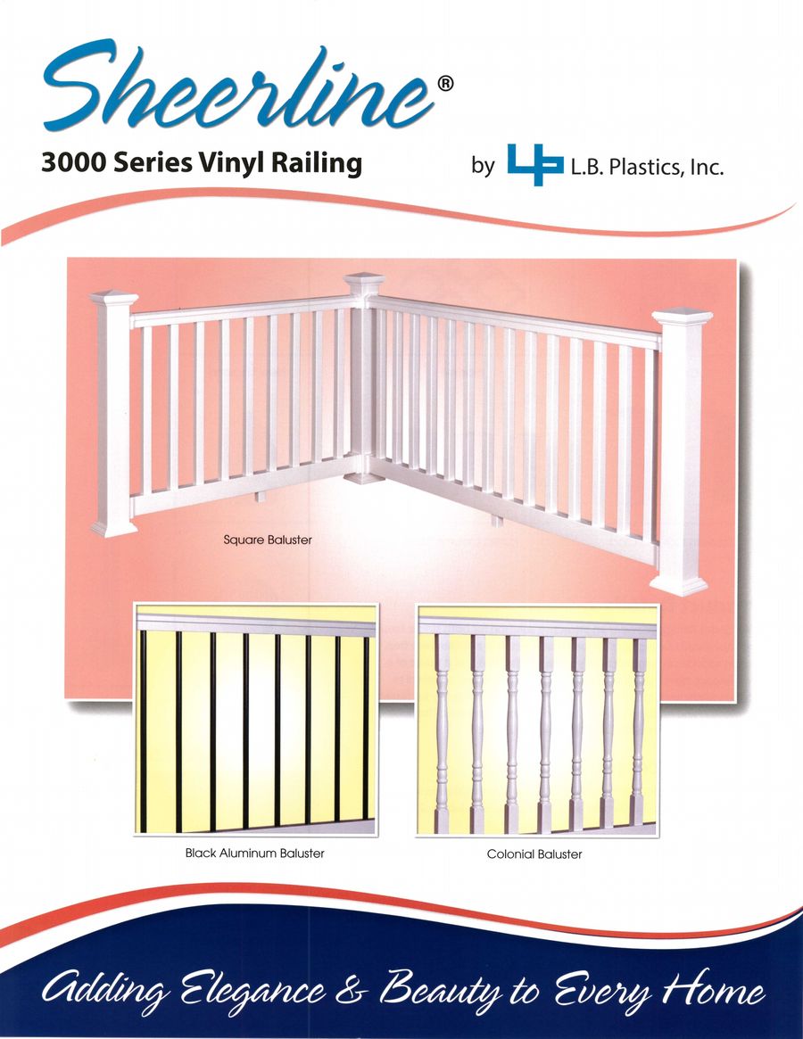 Sheerline LBP 3000 Series Vinyl Railing by ECMD, Inc. - Flipsnack