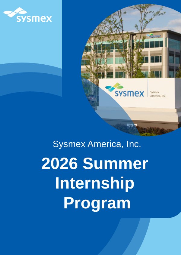 2026 Sysmex Summer Internship Program by Sysmex - Flipsnack