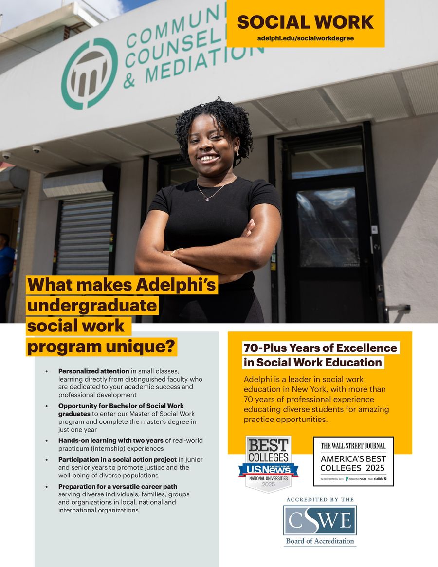 Adelphi University Social Work Program by Adelphi University - Flipsnack