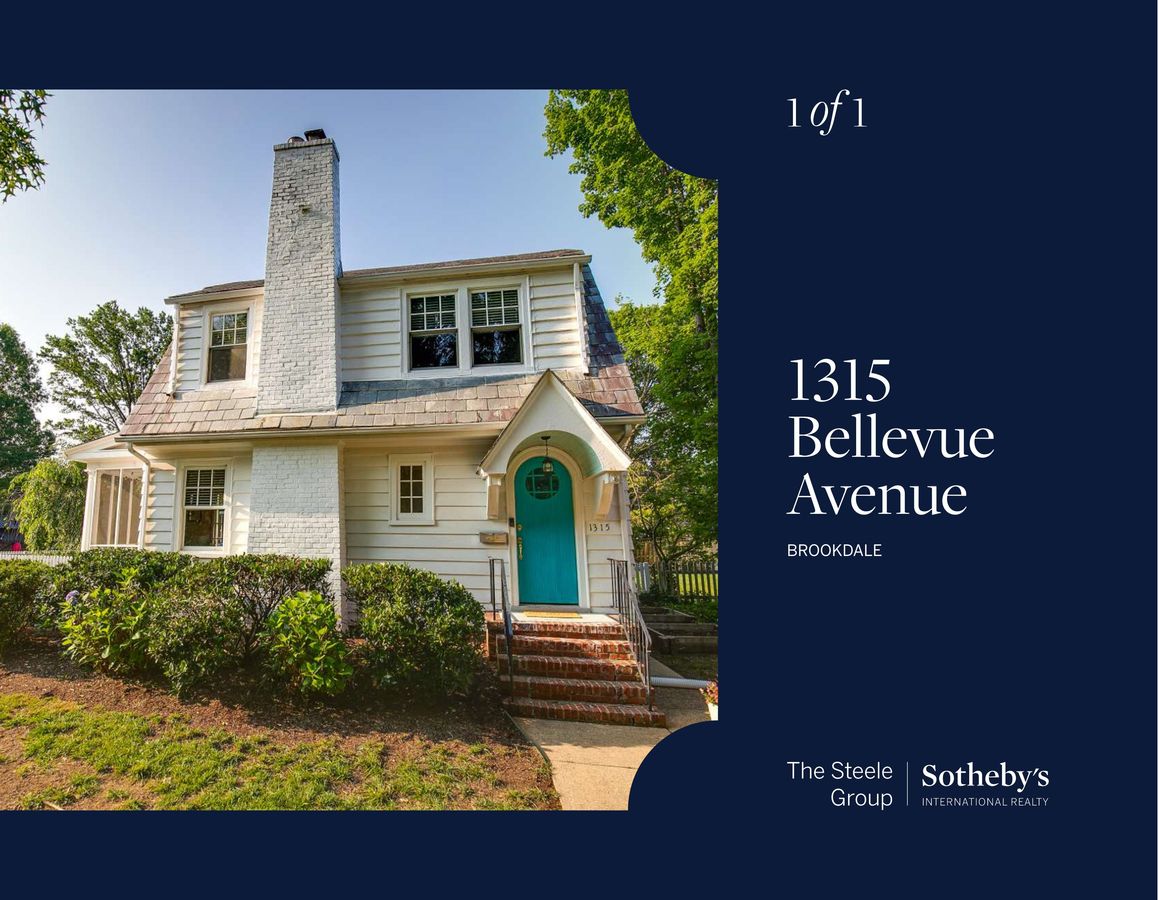 1315 Bellevue Avenue - Ann Carter Herbert by The Steele Group Sot ...