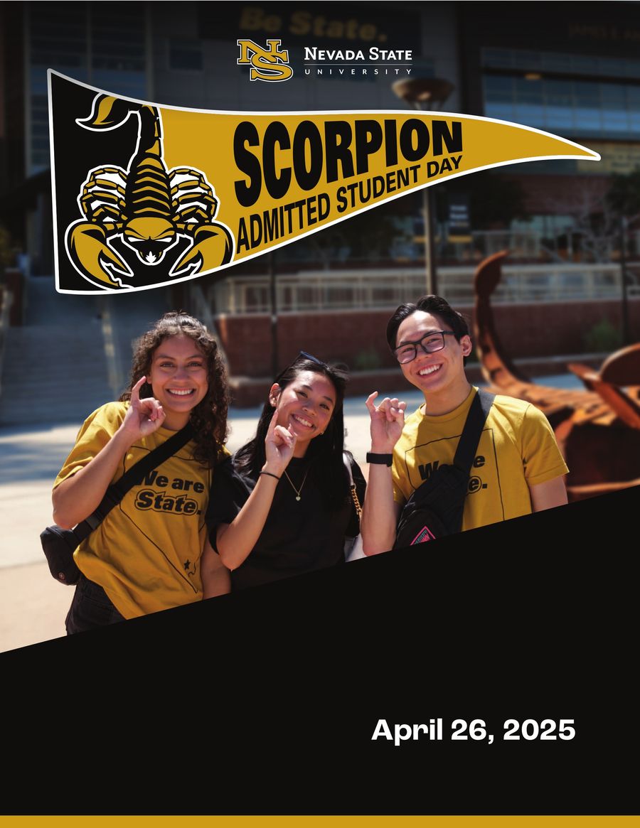 Scorpion Admitted Student Day Program 2025 by Nevada State... - Flipsnack