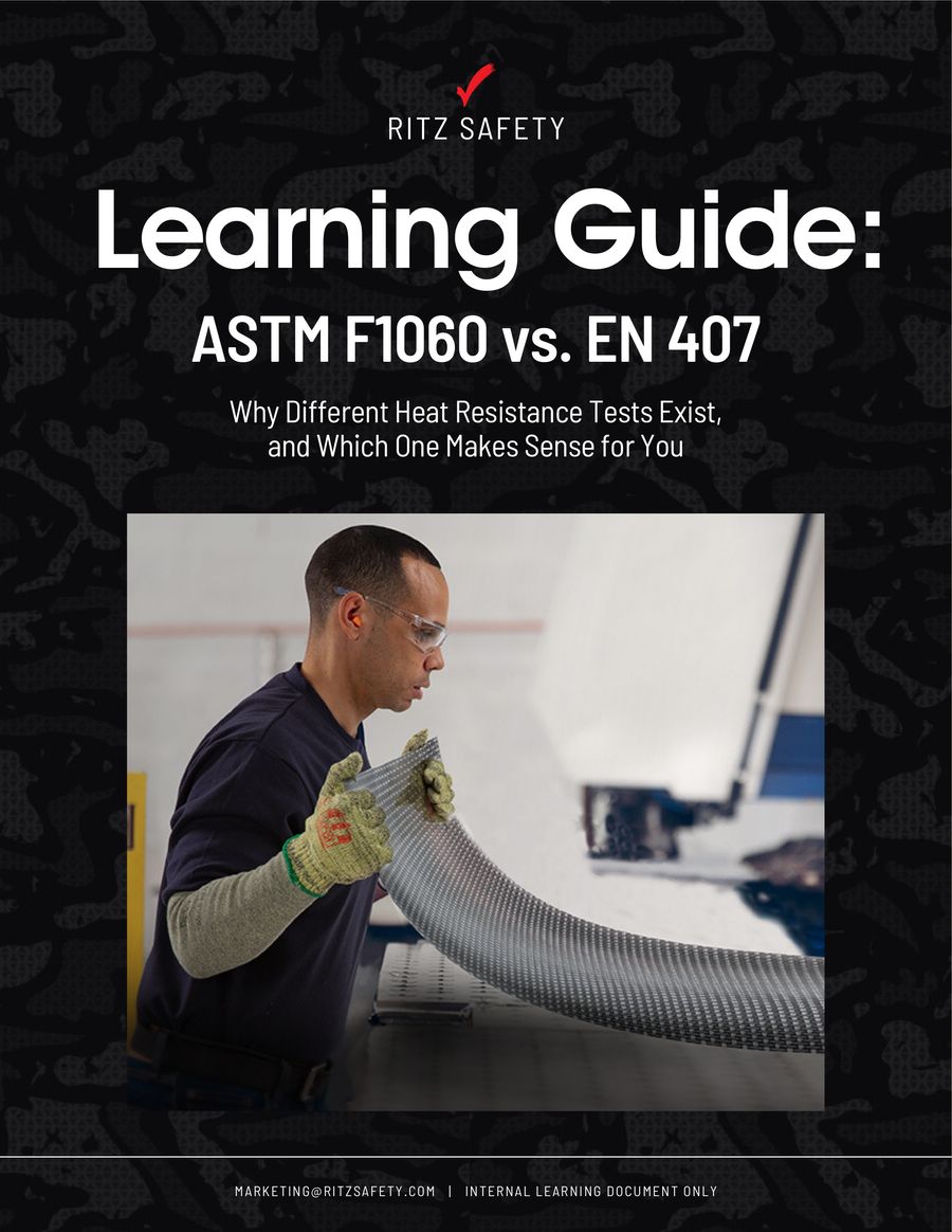 Ritz Safety Learning Guide ASTM F1060 vs. EN 407 by Ritz Safety - Flipsnack