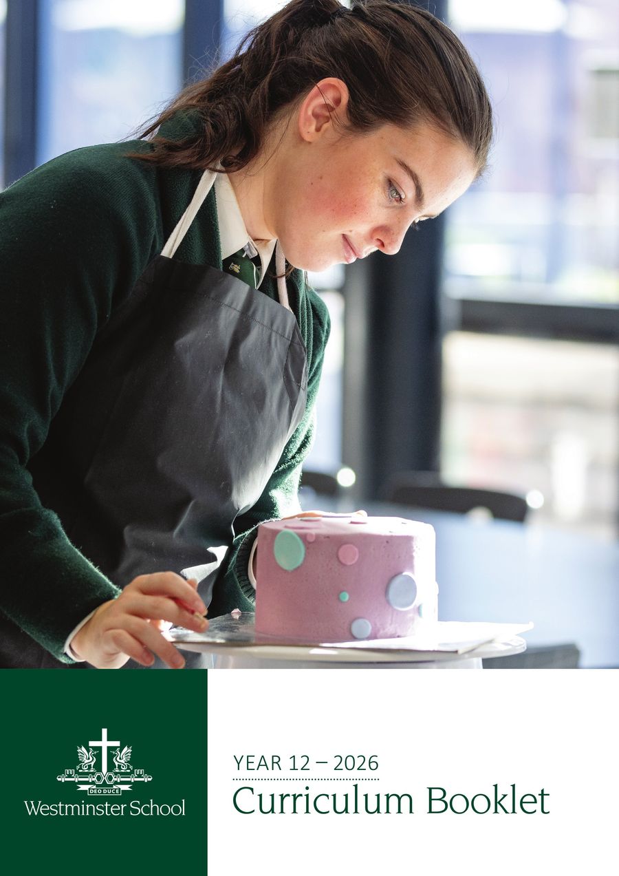 2026 Year 12 Curriculum Booklet by Westminster School - Flipsnack