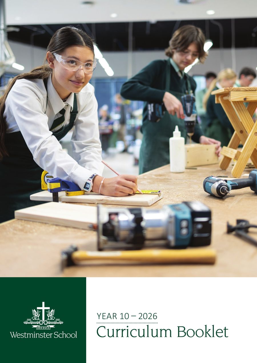 2026 Year 10 Curriculum Booklet by Westminster School - Flipsnack