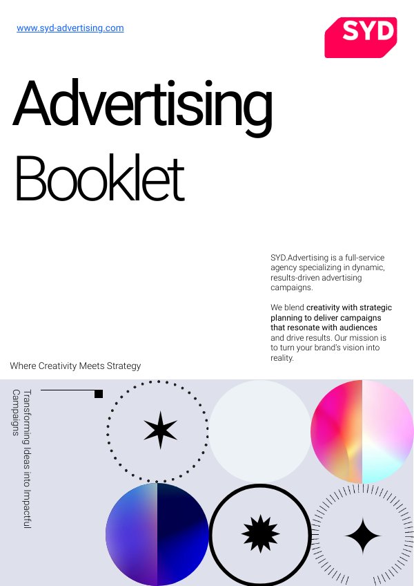 Advertising Booklet Template by Flipsnack templates - Flipsnack
