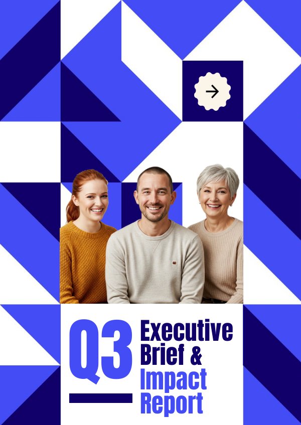 Executive Brief Report Template by Flipsnack templates - Flipsnack