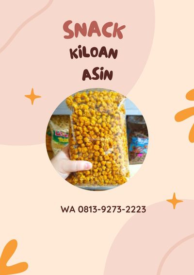 TERLARIS!!WA 0813-9273-2223,Snack Kiloan Asin Di Banjarsari Solo