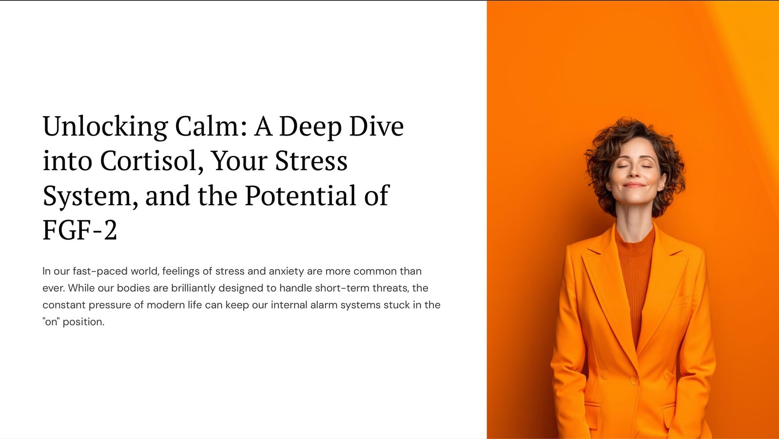 Anxiety, Trauma, HPA Axis, and Stress - Laminine and Foot Charge by ...