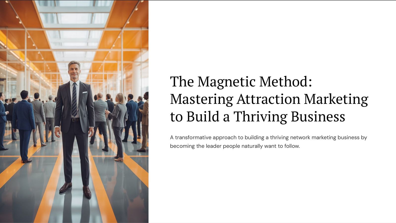 The Magnetic Method - Attraction Marketing by Adam Ringham - Flipsnack