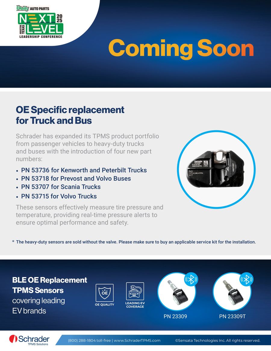 O'Reilly Coming Soon Flyer Update 2025 by Sensata Technologies - Flipsnack