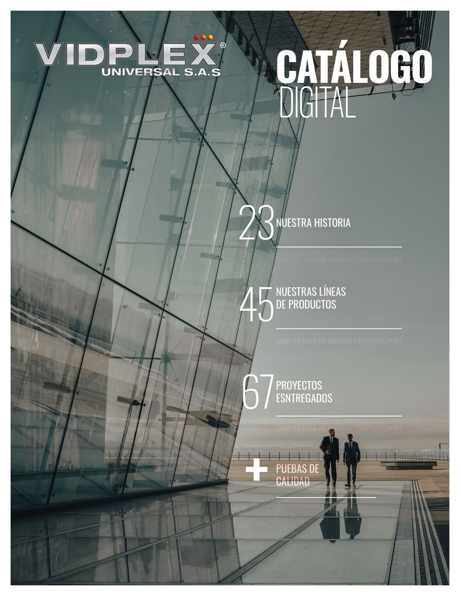 Catálogo digital vidplex en español by VIDPLEX... - Flipsnack