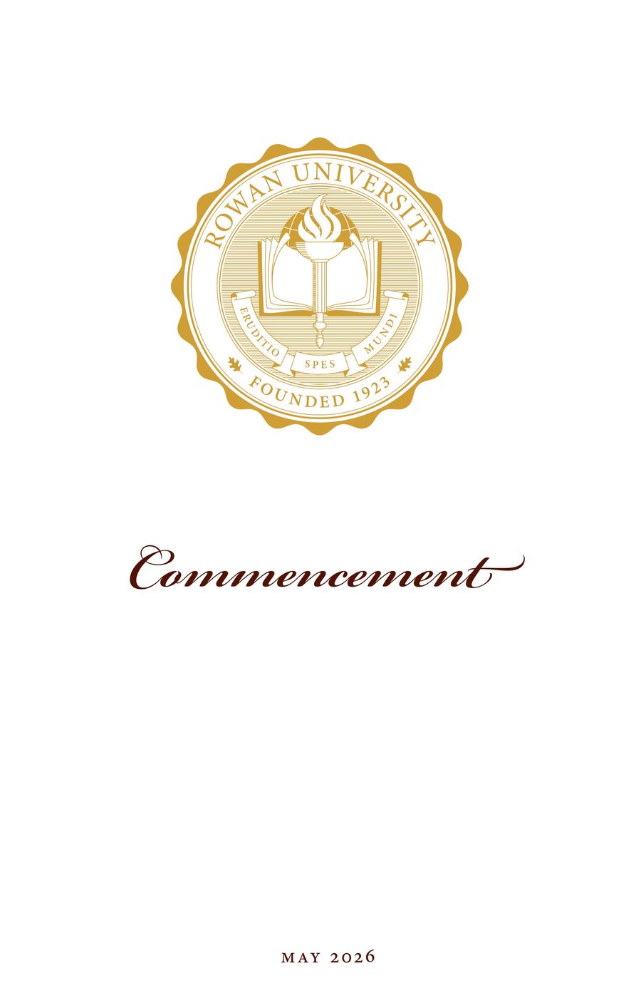2026 Rowan University Commencement Program by University Events - Flipsnack
