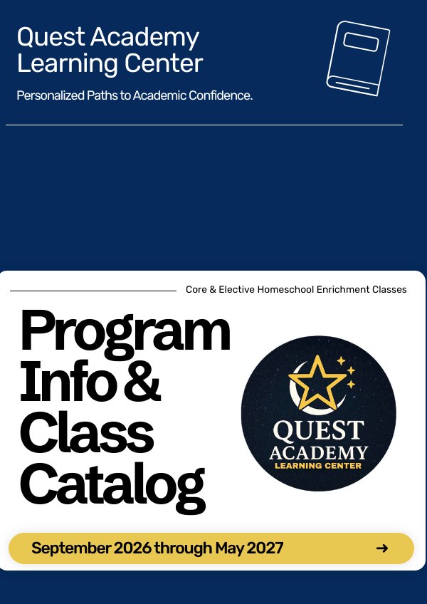 Quest Academy Info and Class Catalog 2026 2027 by Quest Academy - Flipsnack