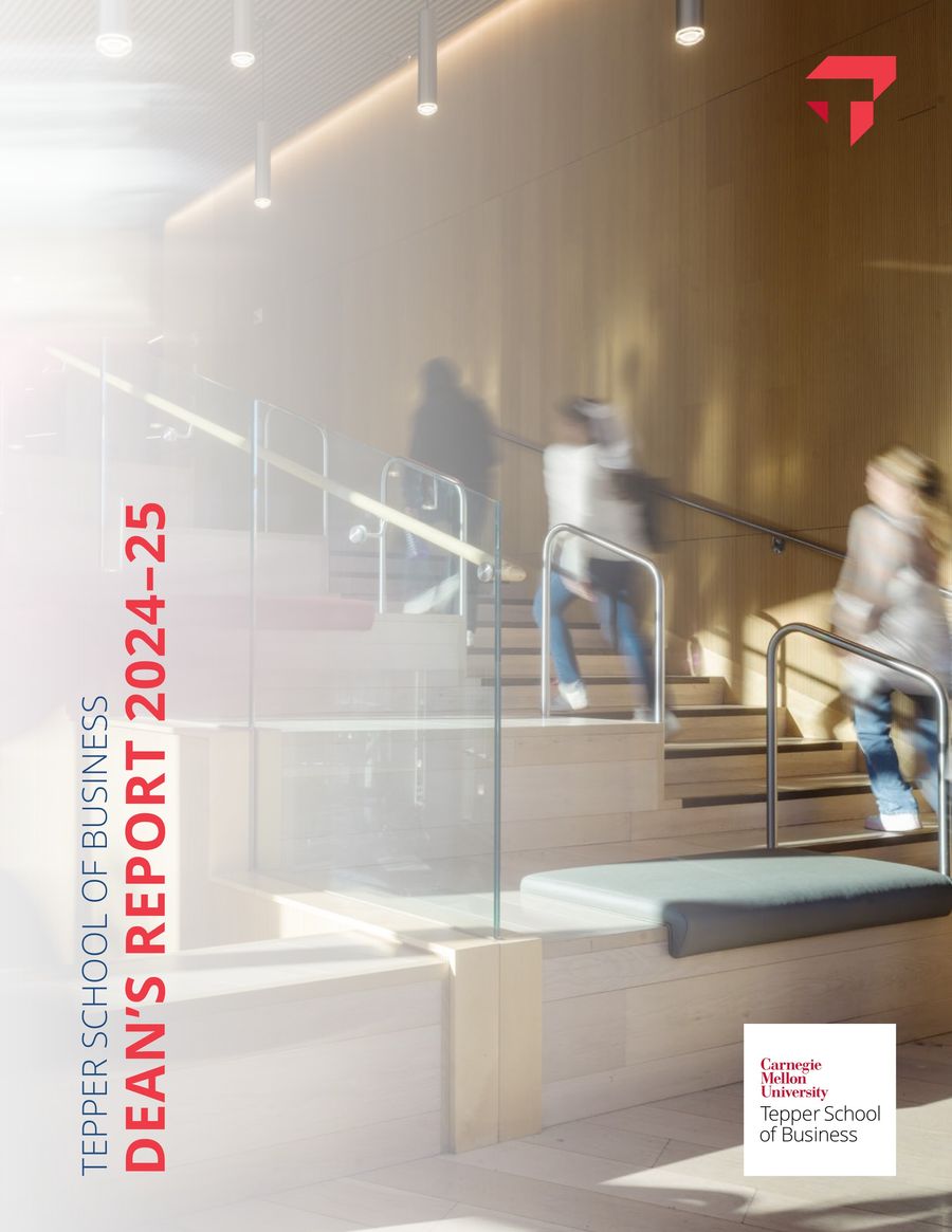 Tepper School of Business Dean's Report 2024–25 by Tepper... - Flipsnack