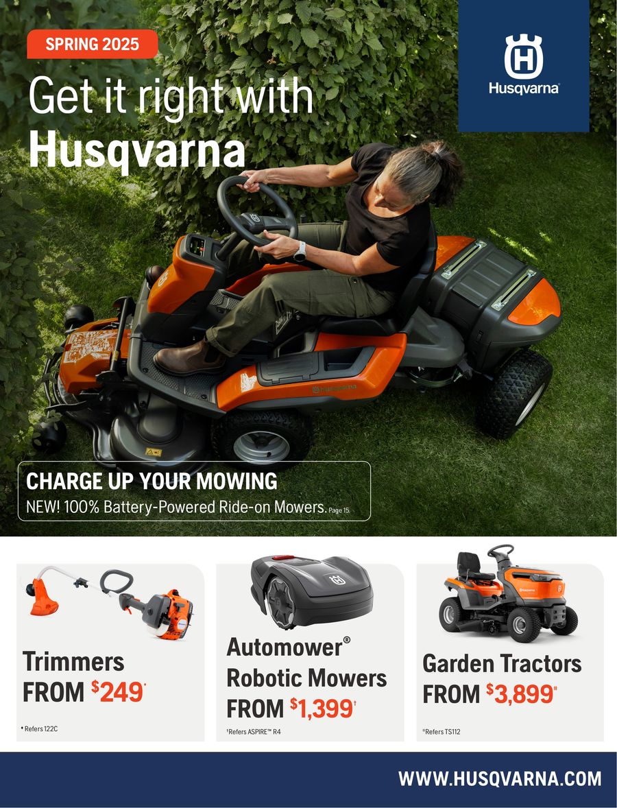 2025-SPRING_MAILER_275mmH x 210mm W - LR by Husqvarna Australia - Flipsnack
