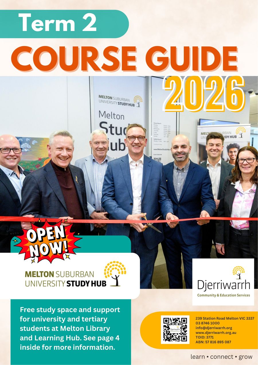 Term 2 Course Guide 2026 by Djerriwarrh - Flipsnack