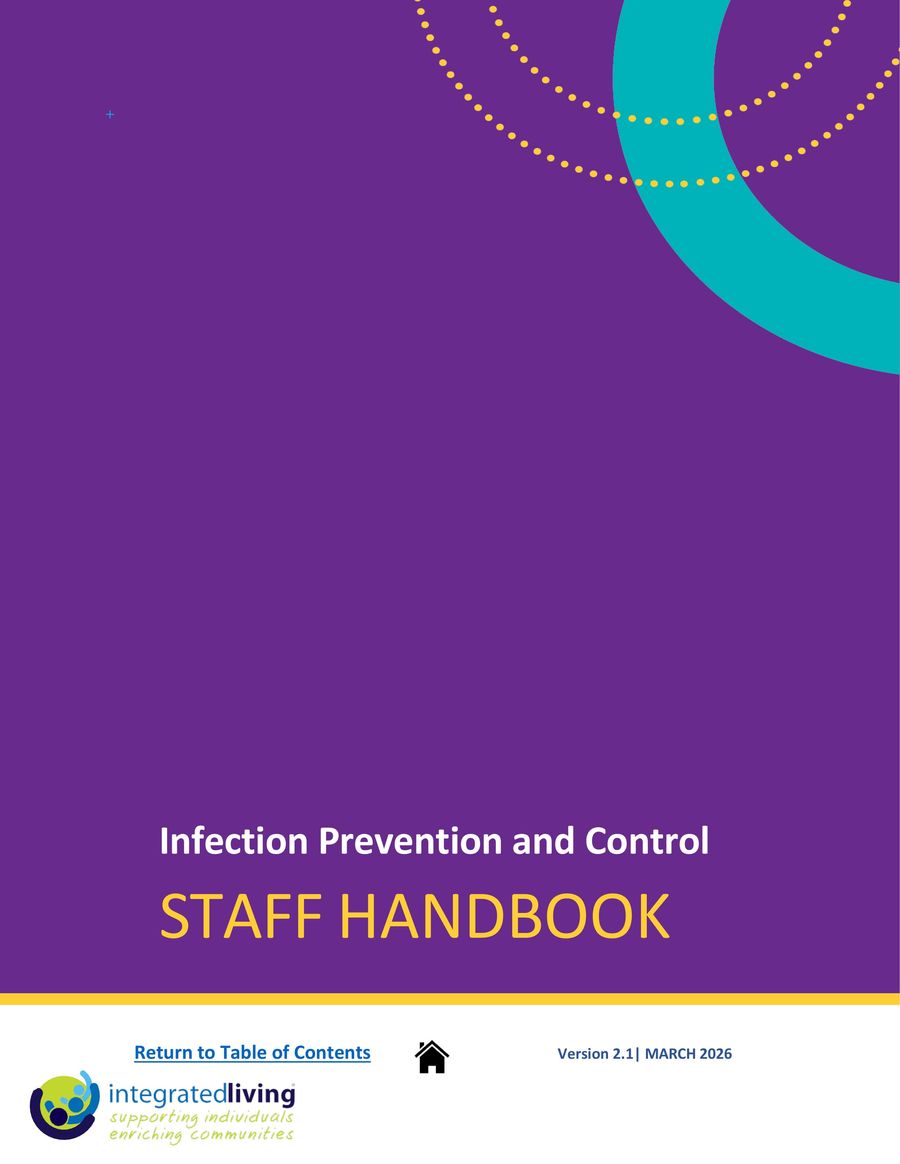 Infection Prevention and Control - Staff Handbook (Version 2.1) by ...