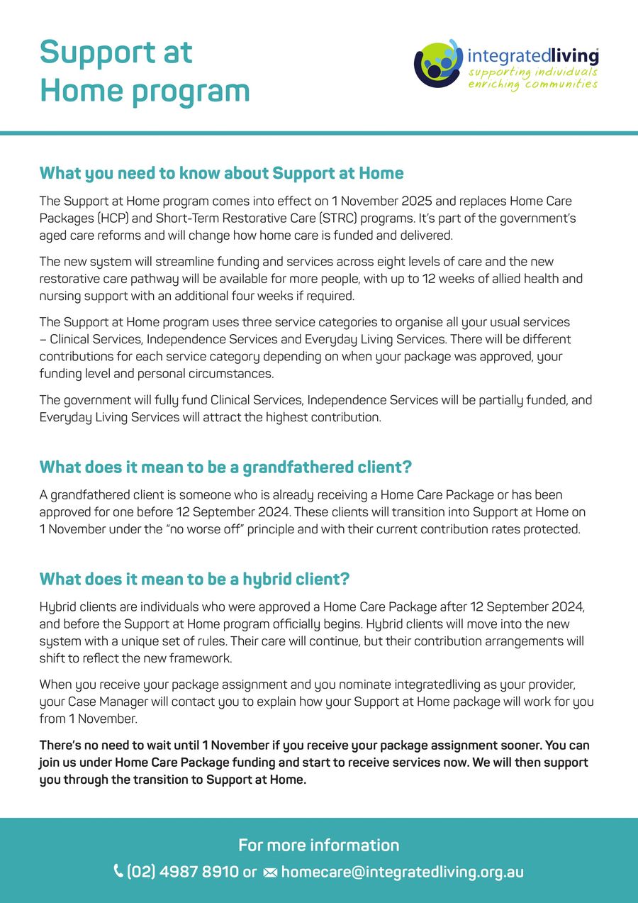 Support at Home program: What you need to know by... - Flipsnack