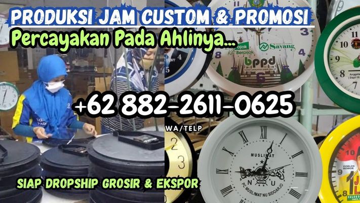 +62 882-2611-0625 | Pabrik Jam Dinding Lampung