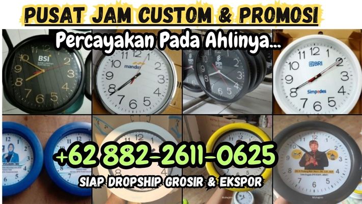 +62 882-2611-0625 | Jam Dinding Souvenir
