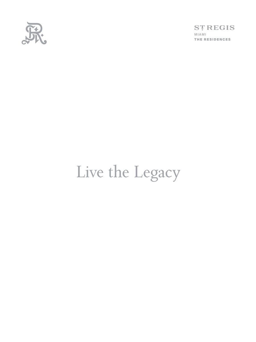 Brochure | St. Regis Residences
