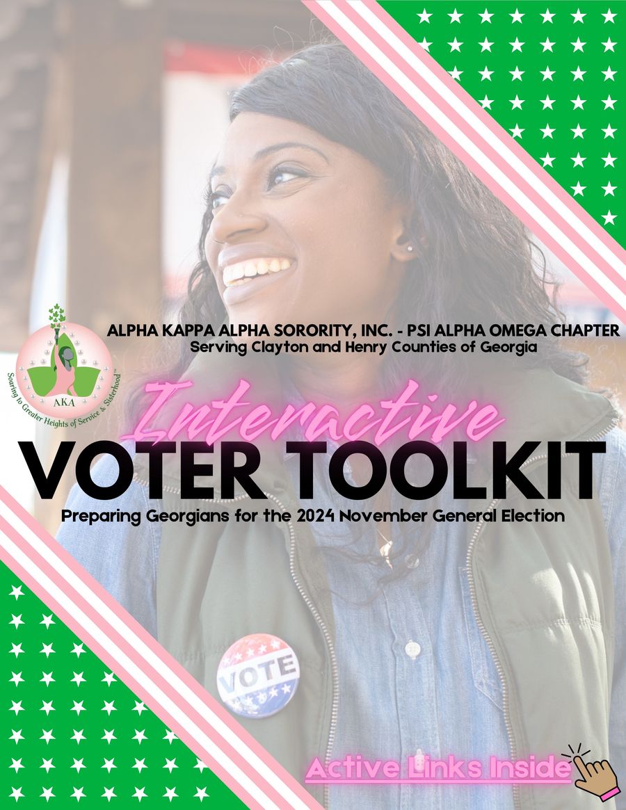Georgia Voter Toolkit by Psi Alpha Omega - Flipsnack