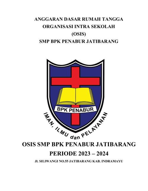 ANGGARAN DASAR RUMAH TANGGA