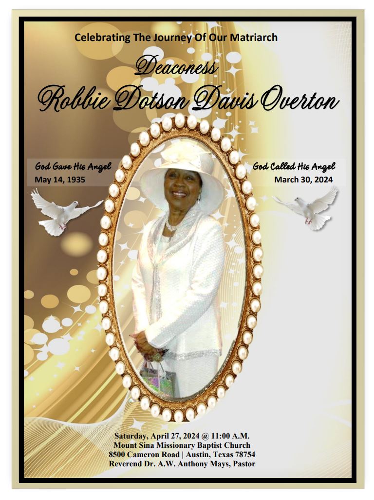 ROBBIE OVERTON FUNERAL PROGRAM by A Life... - Flipsnack