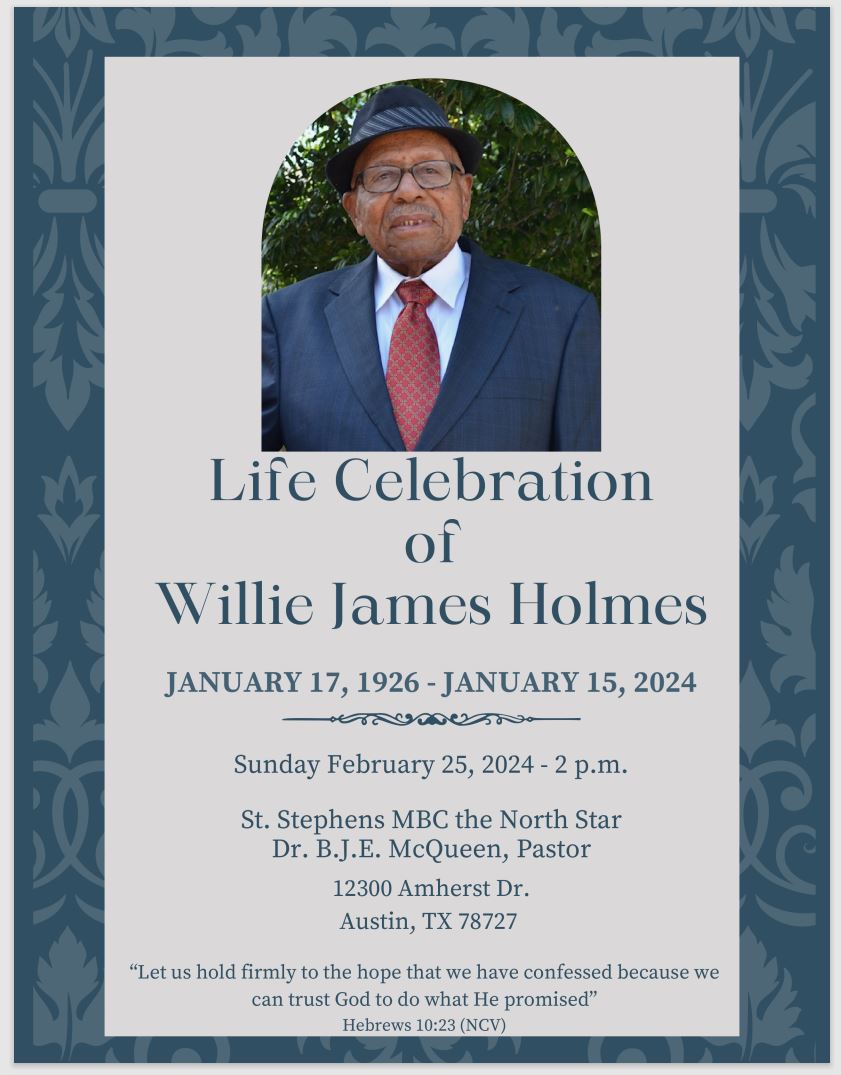 Willie Holmes Funeral Program by A Life... Flipsnack